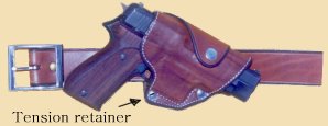 Carjacker Crossdraw - highlighting tension retainer